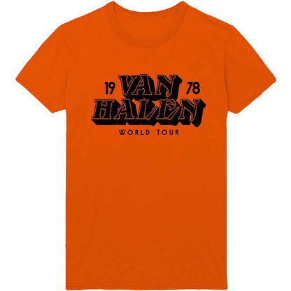 Van Halen - World Tour '78 (T-Shirt) - Joco Records