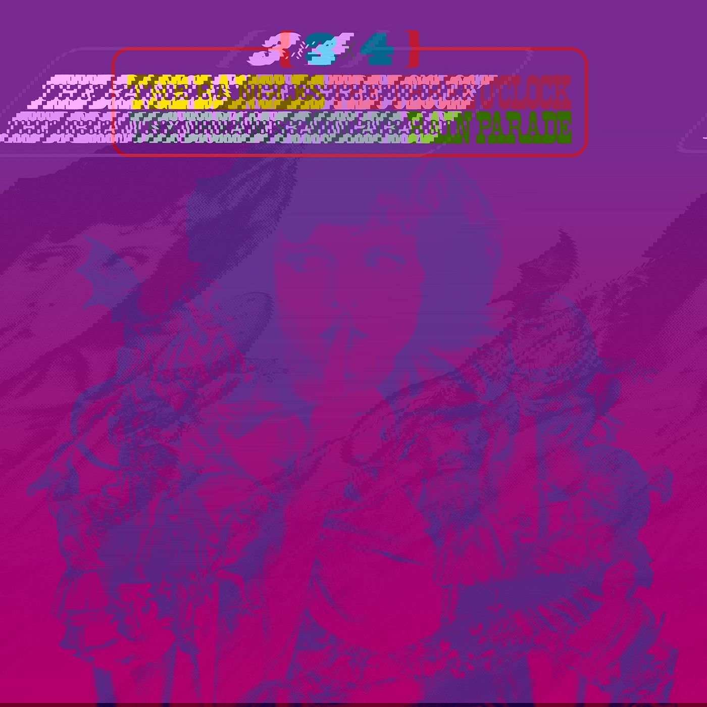 Various Artists - 3 X 4: The Bangles, The Three O'Clock, The Dream Syndicate, Rain Parade (Vinyl) - Joco Records