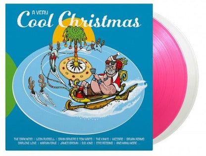 Various Artists - A Very Cool Christmas (Limited Edition Import, 180 Gram, Transparent Magenta & Crystal Clear Vinyl) (2 LP) - Joco Records