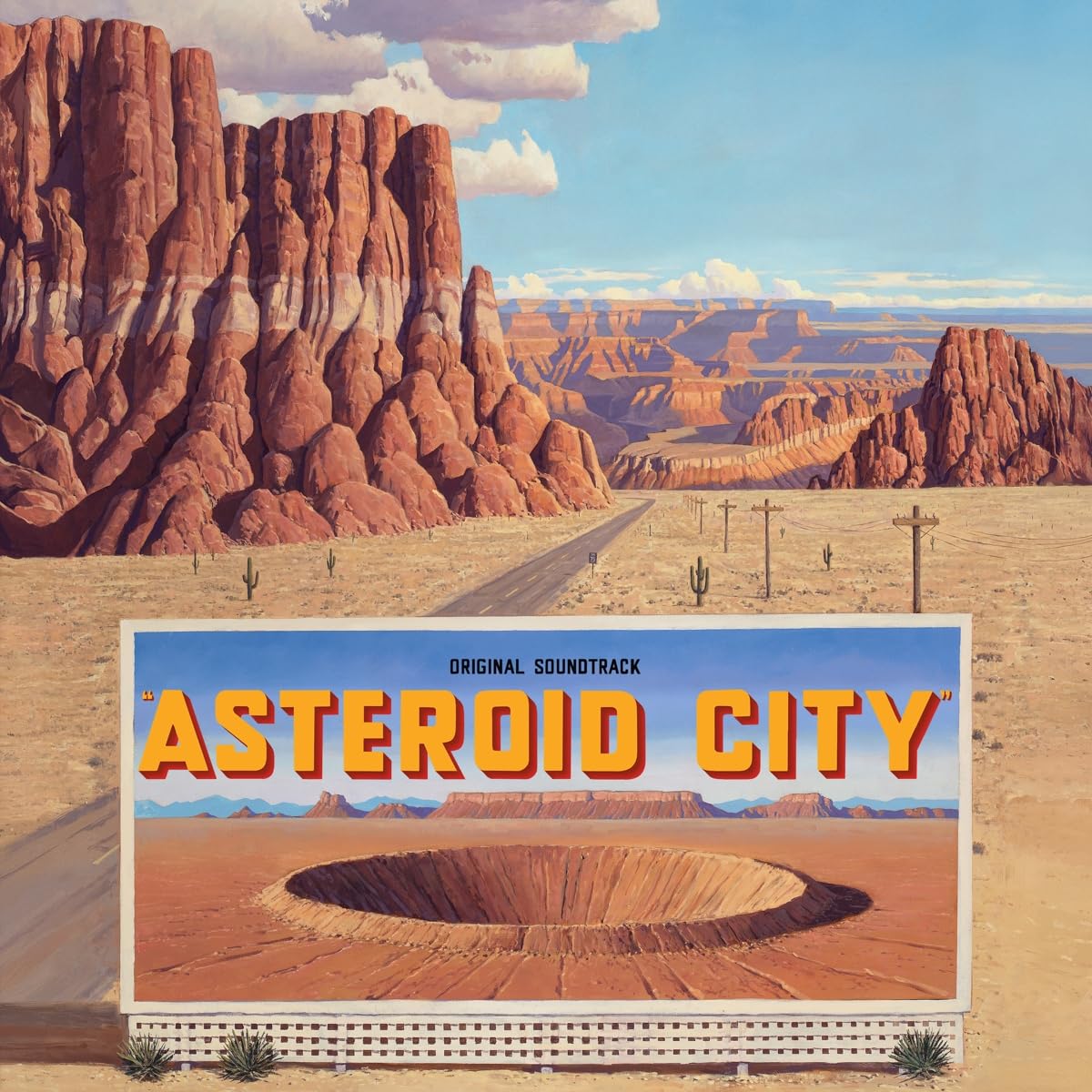 Various Artists - Asteroid City (Original Soundtrack) (RSD Exclusive, Orange Vinyl) (2 LP) - Joco Records