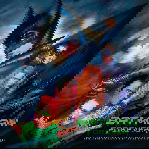 Various Artists - Batman Forever: Music From The Motion Picture (Color Vinyl, Blue, Silver, 140 Gram Vinyl, Brick & Mortar Exclusive) (2 LP) - Joco Records