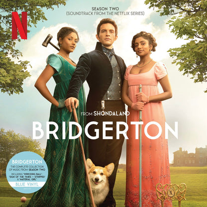 Various Artists - Bridgerton Season Two (Soundtrack From The Netflix Series) (Limited Edition, Blue Vinyl) (2 LP) - Joco Records