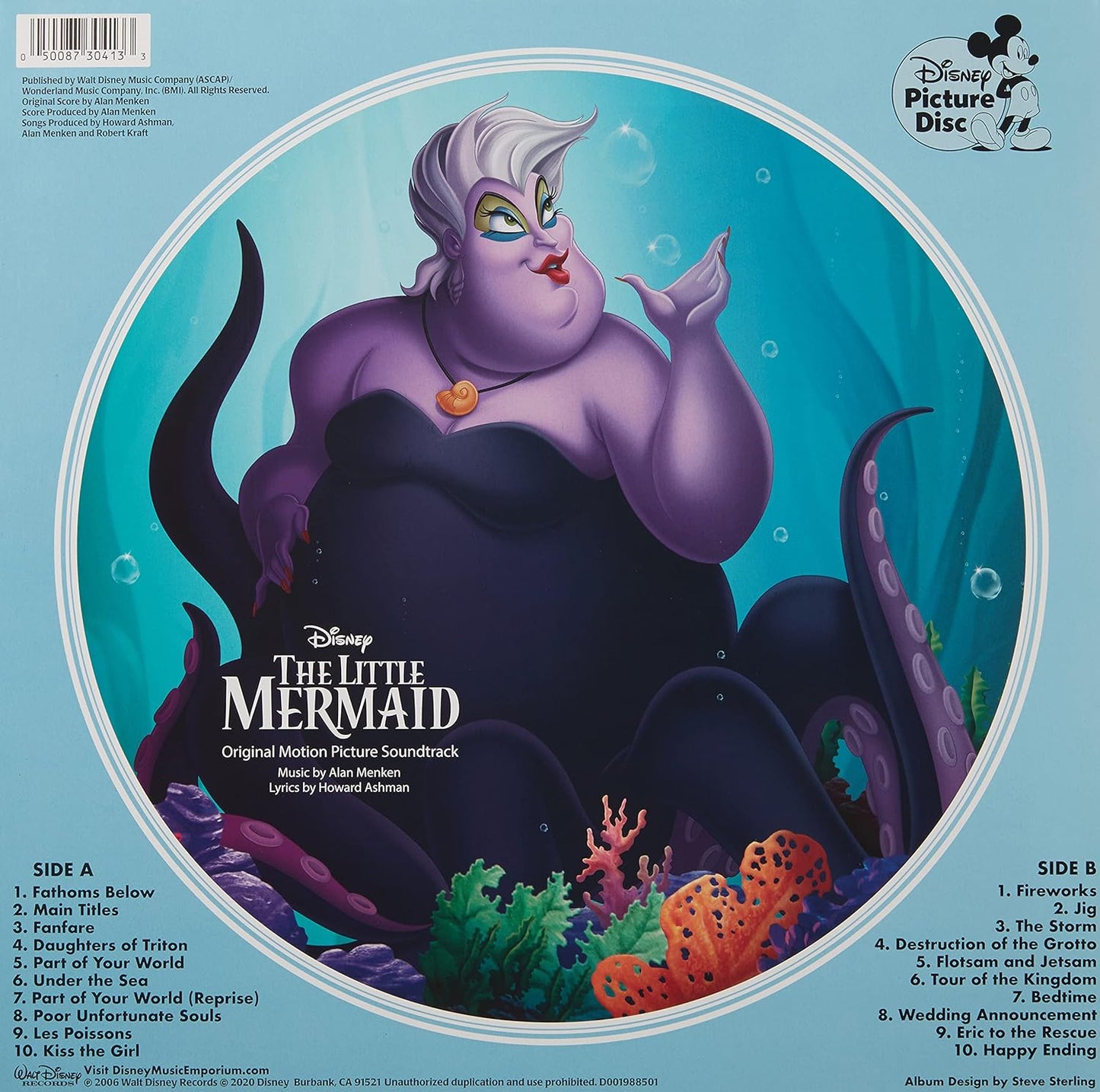 Various Artists - Little Mermaid (Limited Edition, Picture Disc) (LP) - Joco Records