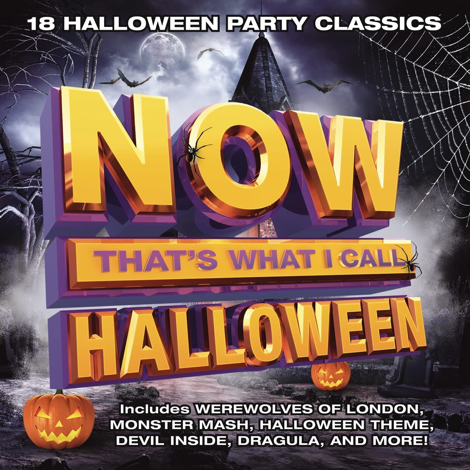 Various Artists - Now That's What I Call Halloween (Limited Edition, Orange & Purple Vinyl) (2 LP) - Joco Records
