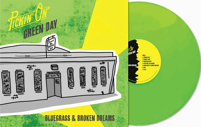 Various Artists - Pickin' On Green Day: Bluegrass & Broken Dreams (Toxic Green Vinyl Rsd Essential) - Joco Records