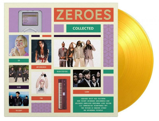 Various Artists - Zeroes Collected / Various (Limited 180-Gram Translucent Yellow Color Vinyl) (Import) (2 LP) - Joco Records