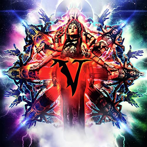Veil Of Maya - Matriarch (Purple + Baby Blue Side A/B w/ Black Splatter)