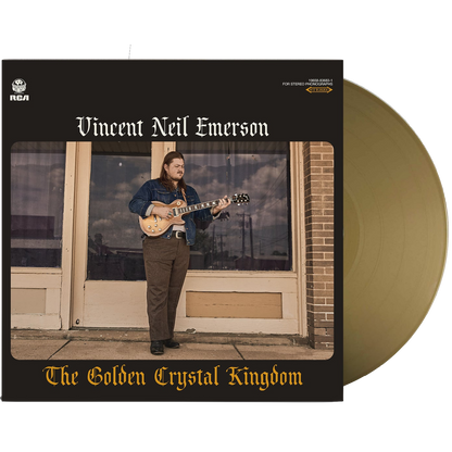 Vincent Neil Emerson - The Golden Crystal Kingdom (Indie Exclusive, Gold Vinyl) (LP) - Joco Records