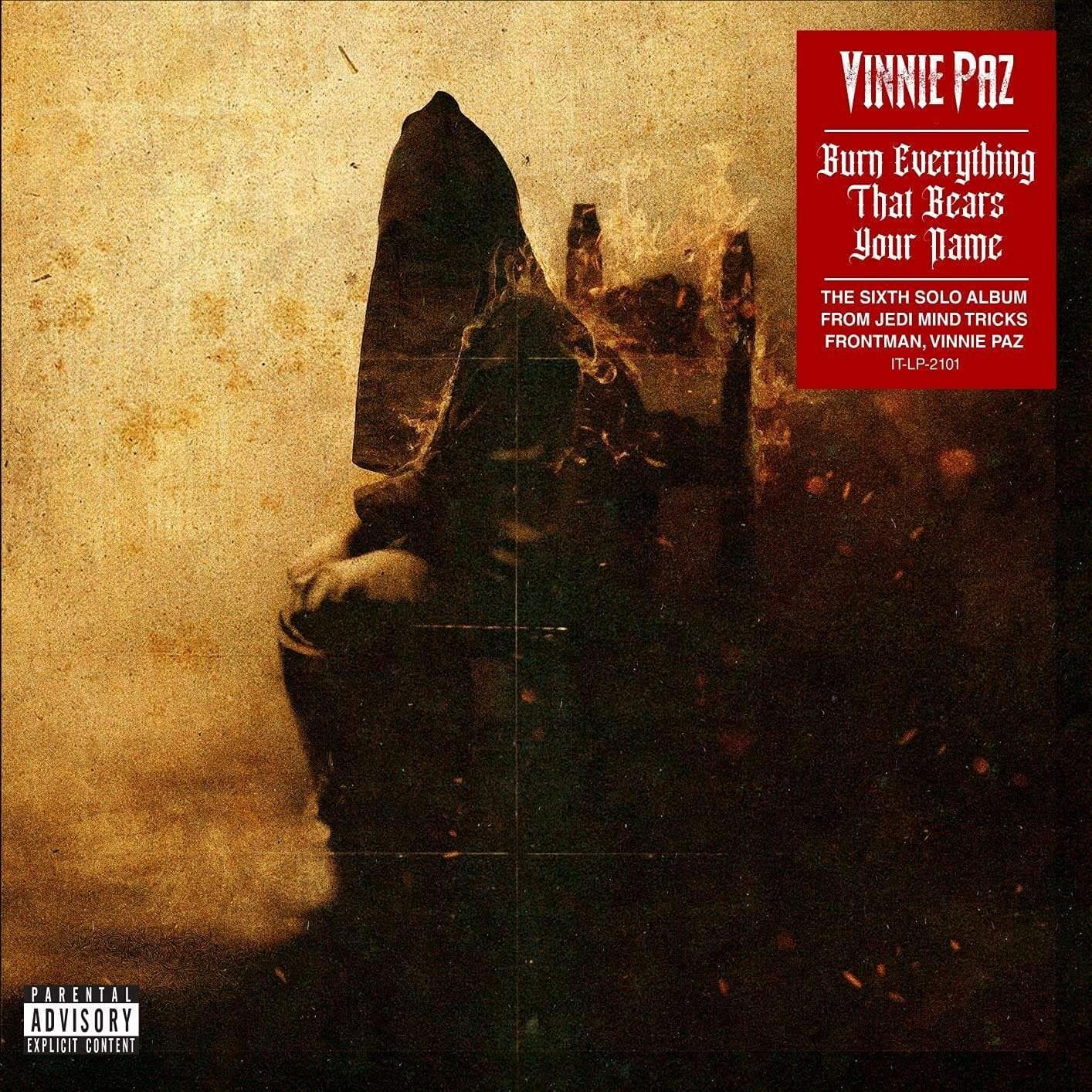 Vinnie Paz - Burn Everything That Bears Your Name (2 LP) - Joco Records
