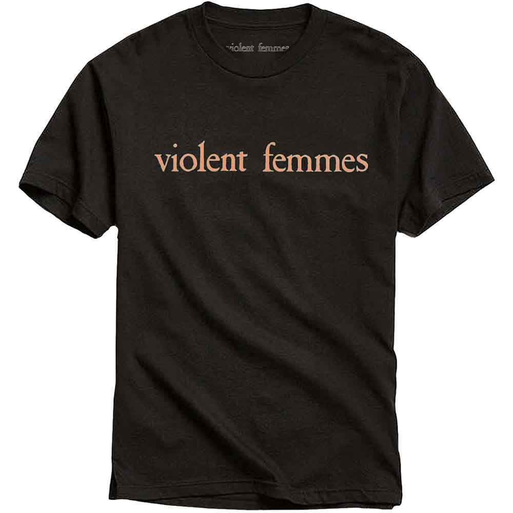 Violent Femmes - Salmon Pink Vintage Logo (T-Shirt) - Joco Records