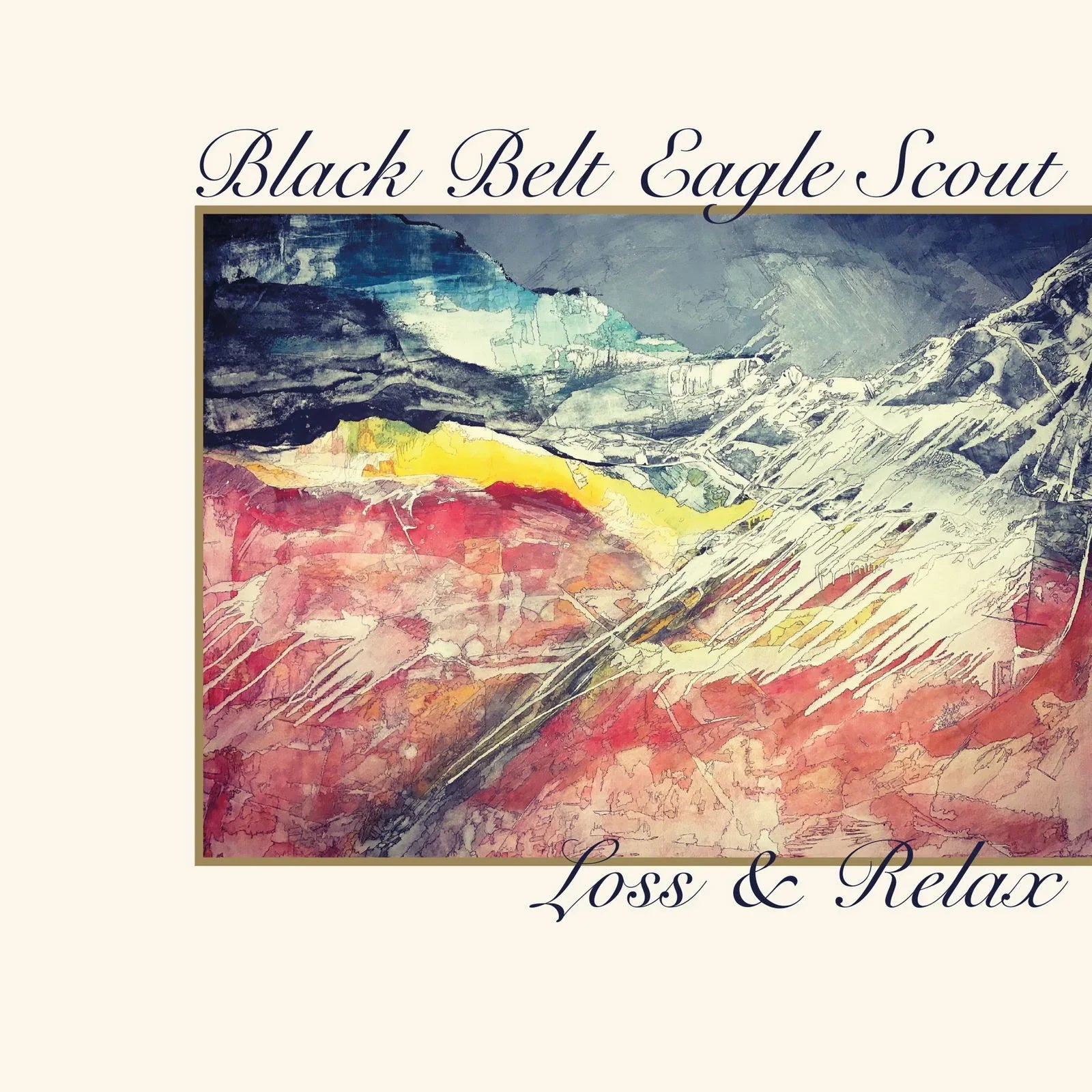Black Belt Eagle Scout - Loss & Relax B/W Half Color Hair (7-Inch Vinyl) - Joco Records