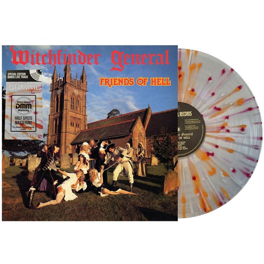 Witchfinder General - Friends Of Hell (Limited Edition, Half-Speed Master, Red & White Splatter Vinyl) (LP) - Joco Records