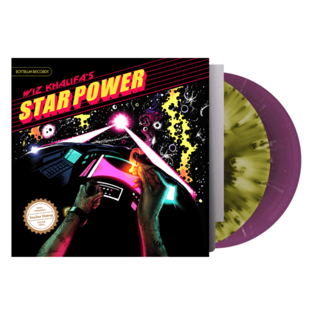 Wiz Khalifa - Star Power (15th Anniversary, Limited Edition, Purple & Green Splatter Vinyl) (2 LP) - Joco Records