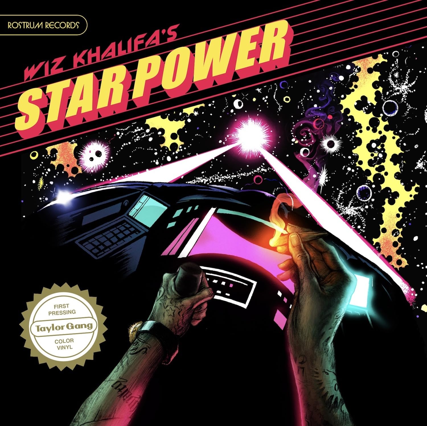 Wiz Khalifa - Star Power (15th Anniversary, Limited Edition, Purple & Green Splatter Vinyl) (2 LP) - Joco Records