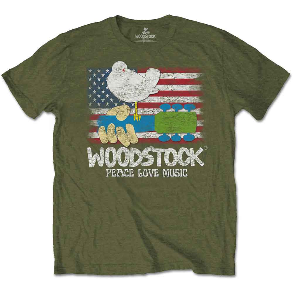 Woodstock - Flag (T-Shirt) - Joco Records