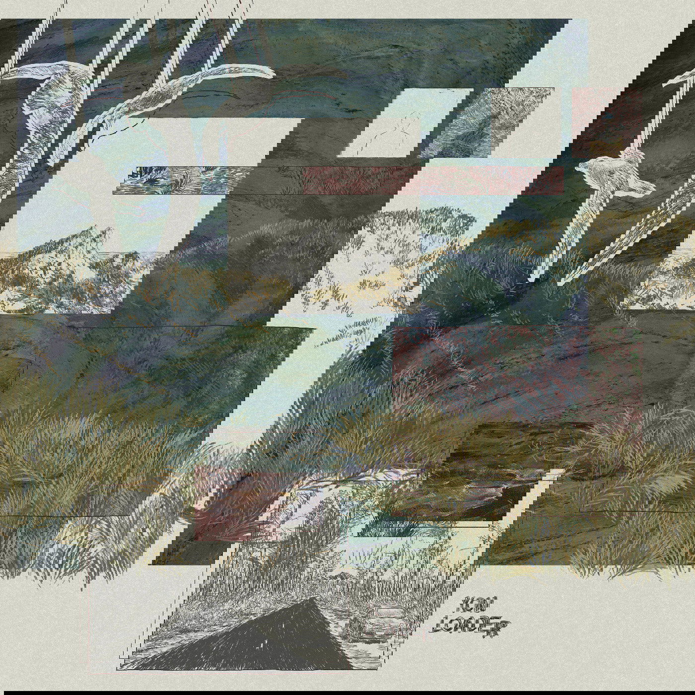 Yon Loader - Yon Loader (Limited Edition, Cloudy Clear Transparent Vinyl) (LP) - Joco Records