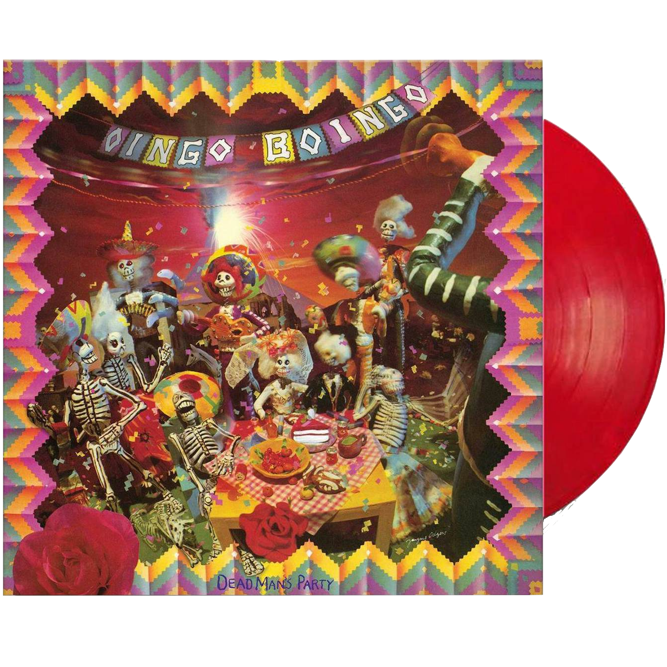 Oingo Boingo - Dead Man's Party Deluxe (Limited Edition, Red Vinyl) (LP) - Joco Records