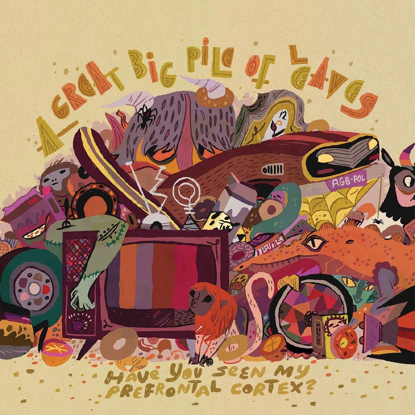 A Great Big Pile Of Leaves - Have You Seen My Prefrontal Cortex? (Tri-Stripe Vinyl) - Joco Records