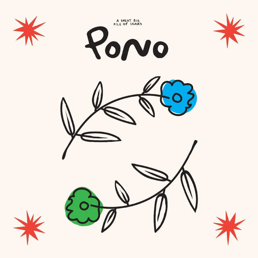 A Great Big Pile of Leaves - Pono (Limited Editon, Floral Swirl Vinyl) (LP) - Joco Records