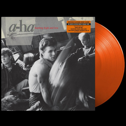 a-ha - Hunting High and Low (Rocktober Exclusive, Orange Vinyl) (LP) - Joco Records