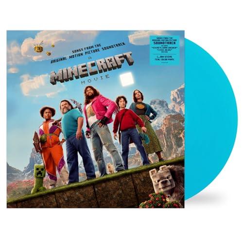 A Minecraft Movie (Songs From The Original Motion - A Minecraft Movie (Songs From The Original Motion Picture Soundtrack) (Teal Vinyl) (LP) - Joco Records
