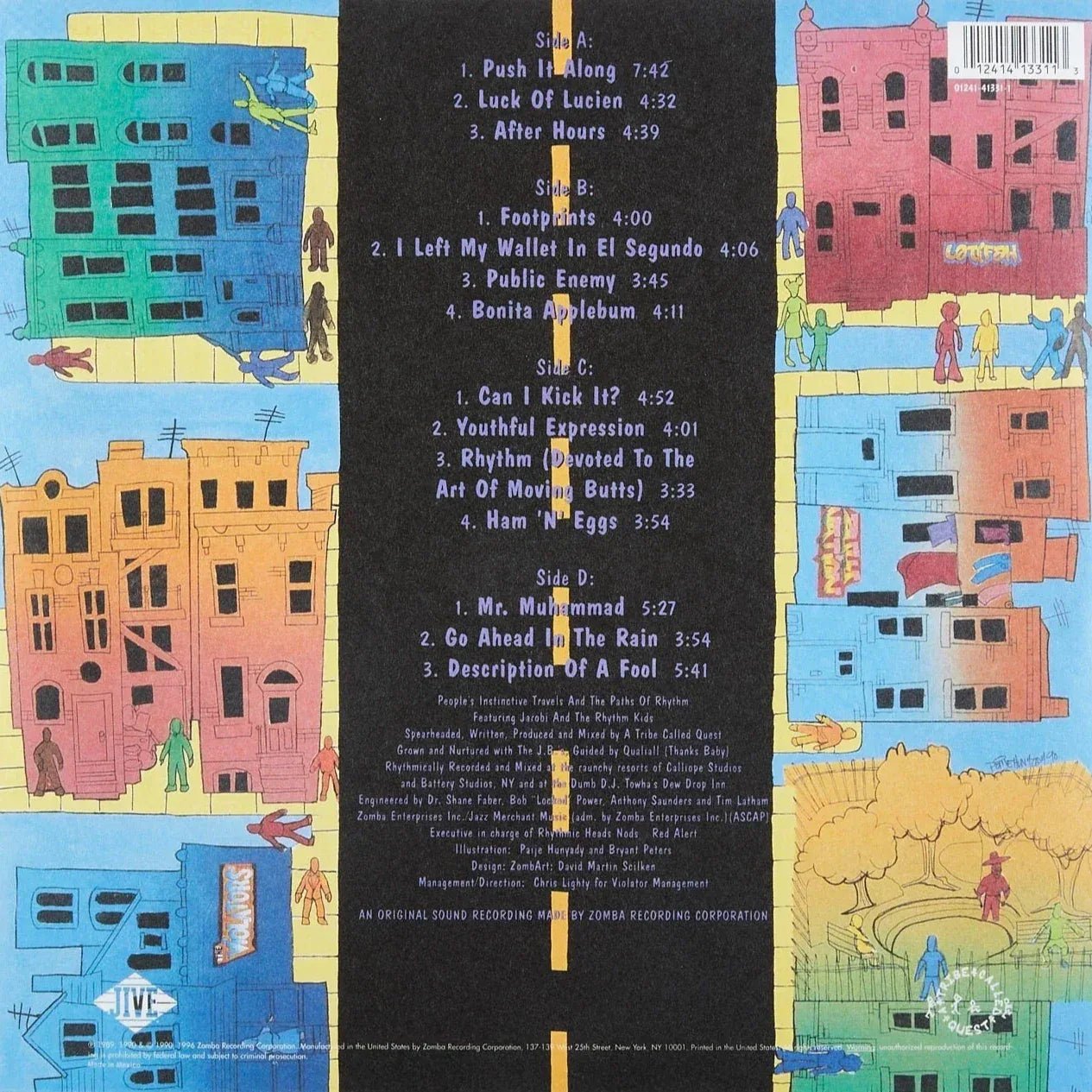 A Tribe Called Quest - People's Instinctive Travels and the Paths of Rhythm (2 LP) - Joco Records