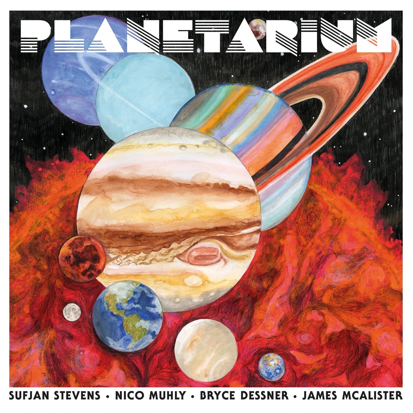 Sufjan Stevens, Bryce Dessner, Nico Muhly - Planetarium (2 LP)