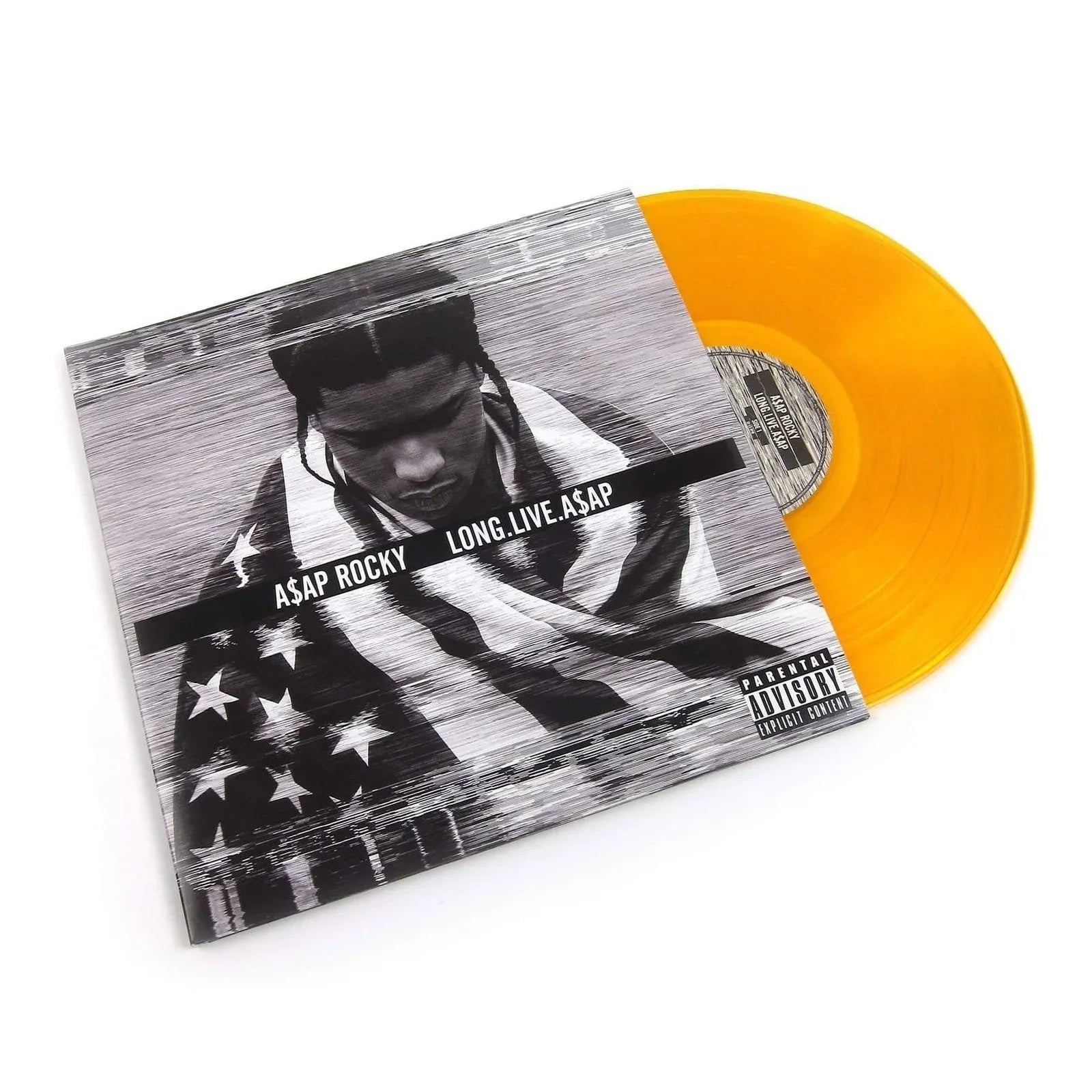 A$ap Rocky - Long.Live.A$ap (Limited Deluxe Edition, Gatefold, Orange Translucent Vinyl) (2 LP) - Joco Records