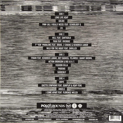A$ap Rocky - Long.Live.A$ap (Limited Deluxe Edition, Gatefold, Orange Translucent Vinyl) (2 LP) - Joco Records