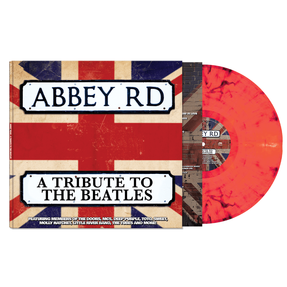 Various Artists - Abbey Road: A Tribute to the Beatles (Limited Edition, Red Marble Vinyl) (LP)