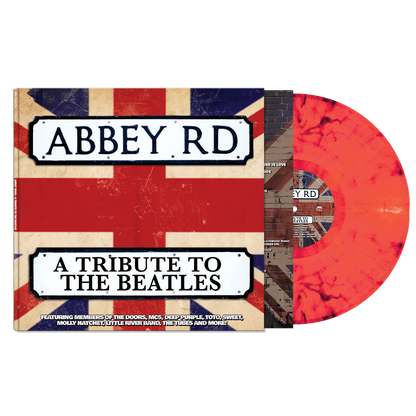 Various Artists - Abbey Road: A Tribute to the Beatles (Limited Edition, Red Marble Vinyl) (LP)