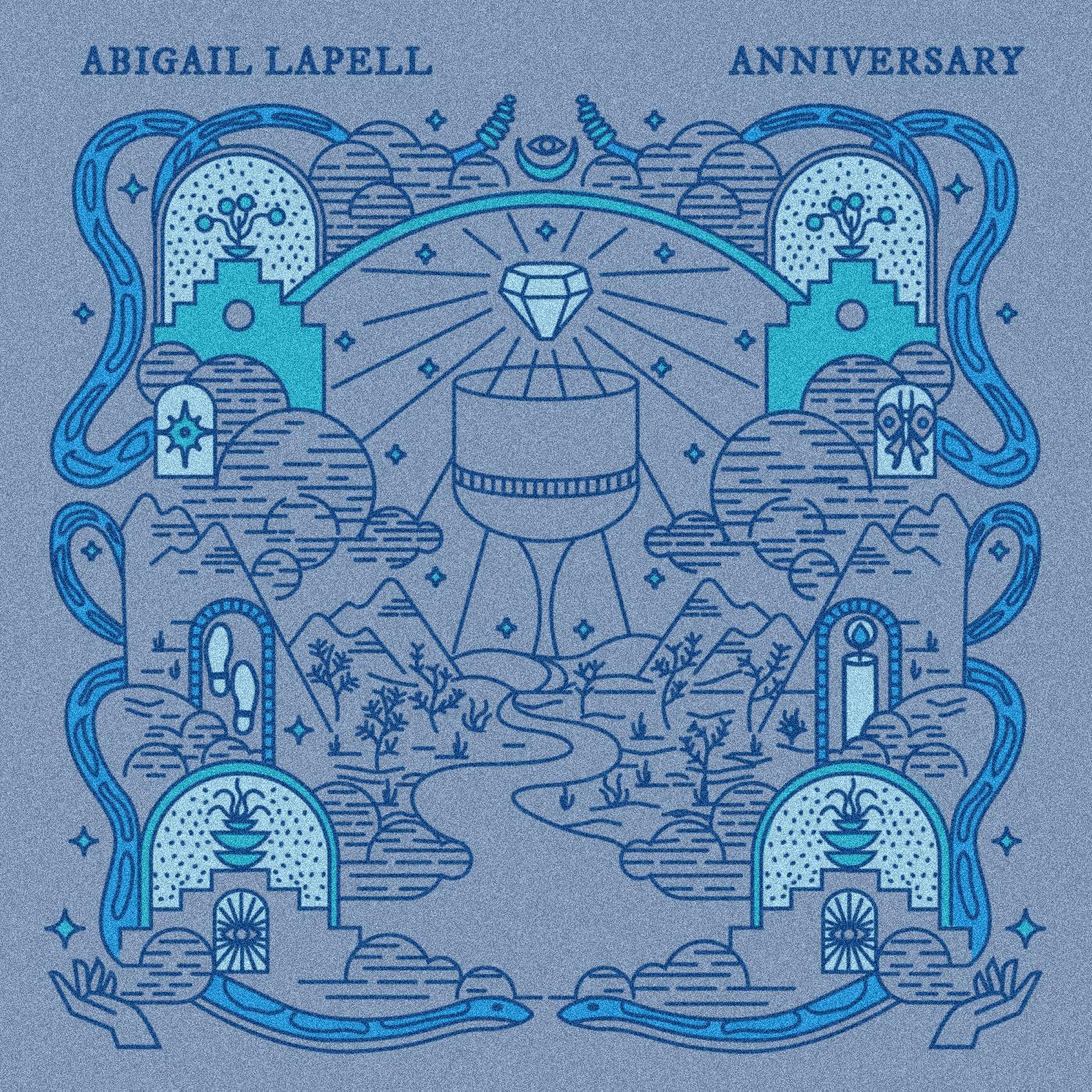 Abigail Lapell - Anniversary (Aqua Blue Vinyl) (LP) - Joco Records