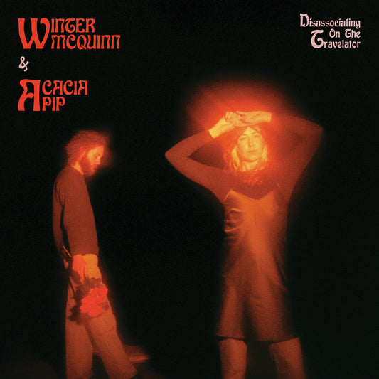 Acacia Mcquinn Winter & Pip - Disassociating On The Travelator ("Pink Haze" Magenta/White Blend Vinyl)