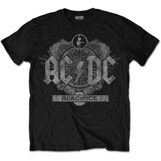 Ac/Dc - Black Ice - Logo Tee (T-Shirt)