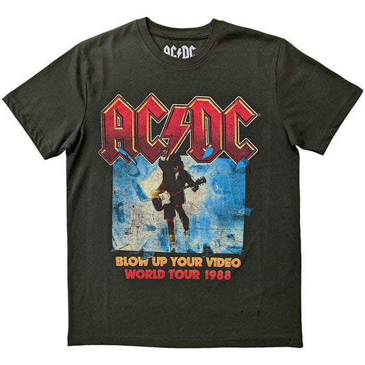 AC/DC - Blow Up Your Video - World Tour 1988 Tee (T-Shirt)