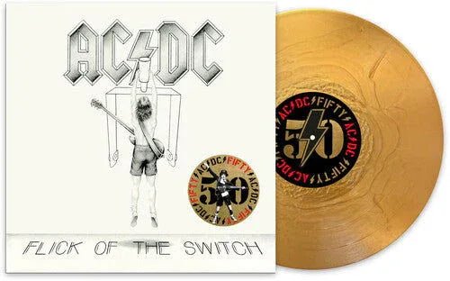 AC/DC - Flick Of The Switch (50th Anniversary Edition, Gold Vinyl) (LP) - Joco Records