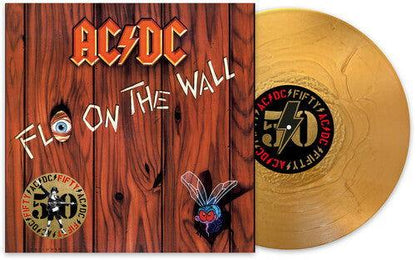 AC/DC - Fly On The Wall (50th Anniversary Edition, Gold Vinyl) (LP) - Joco Records