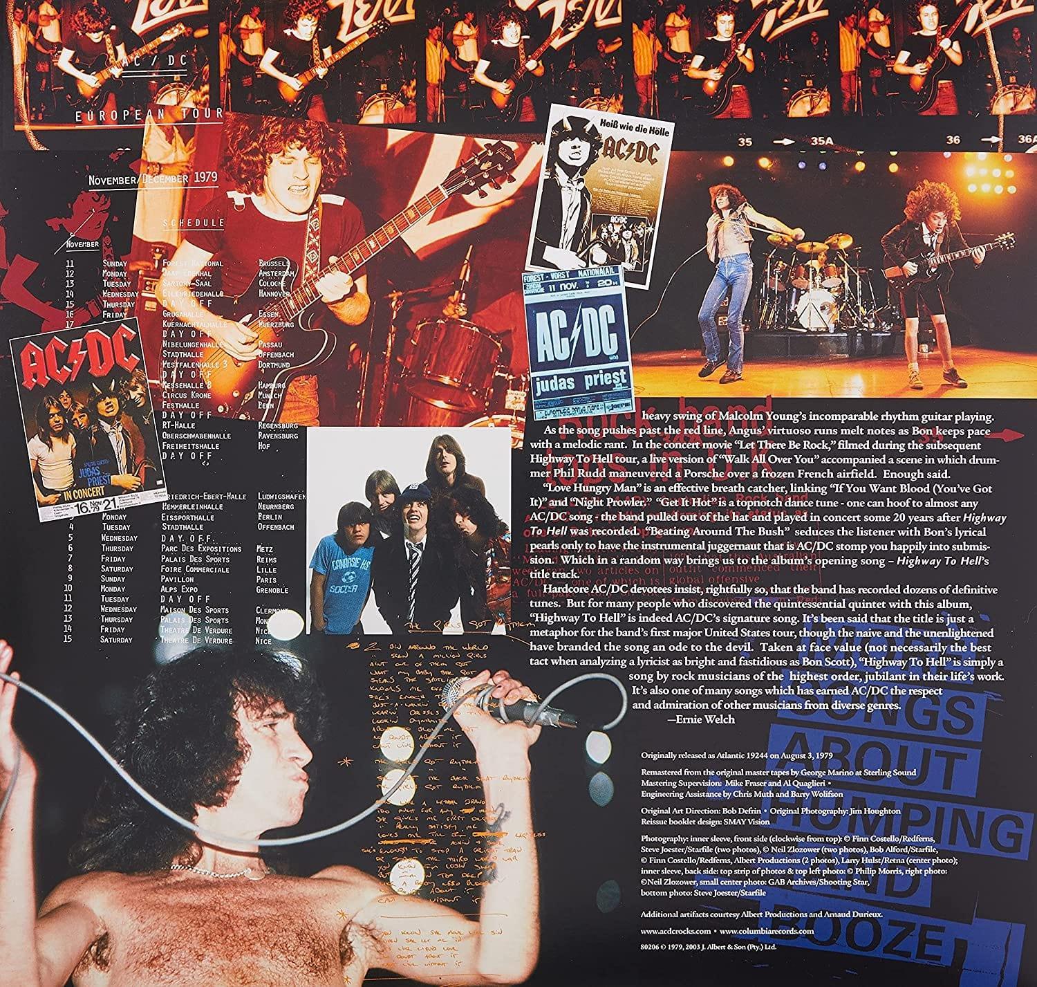 AC/DC - Highway To Hell (Remastered, 180 Gram) (LP) - Joco Records
