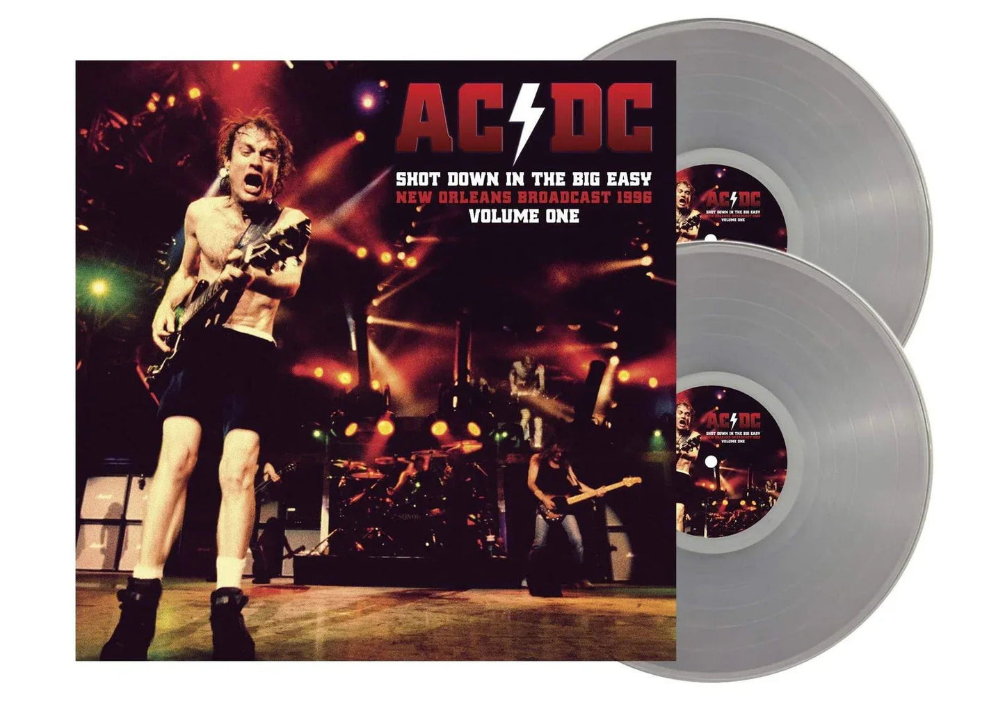 AC/DC - Shot Down In The Big Easy Vol.1 (2 LP, Silver Vinyl) - Joco Records