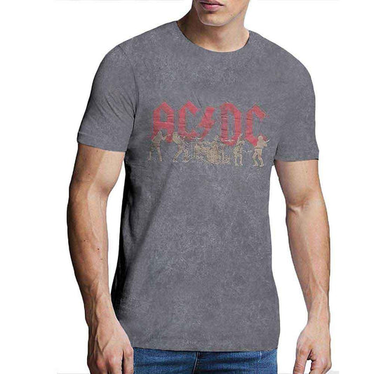 AC/DC - Vintage Silhouettes (T-Shirt) - Joco Records