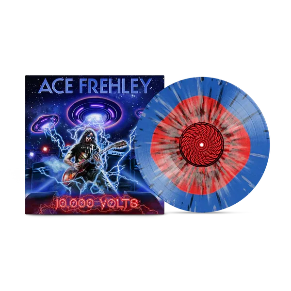 Ace Frehley - 10,000 Volts (Clear Vinyl, Blue Vinyl, Red Vinyl, Silver Vinyl) (LP) - Joco Records