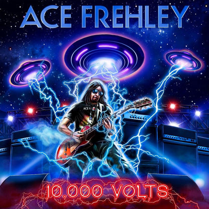 Ace Frehley - 10,000 Volts (Limited Edition, Red Vinyl) (LP) - Joco Records
