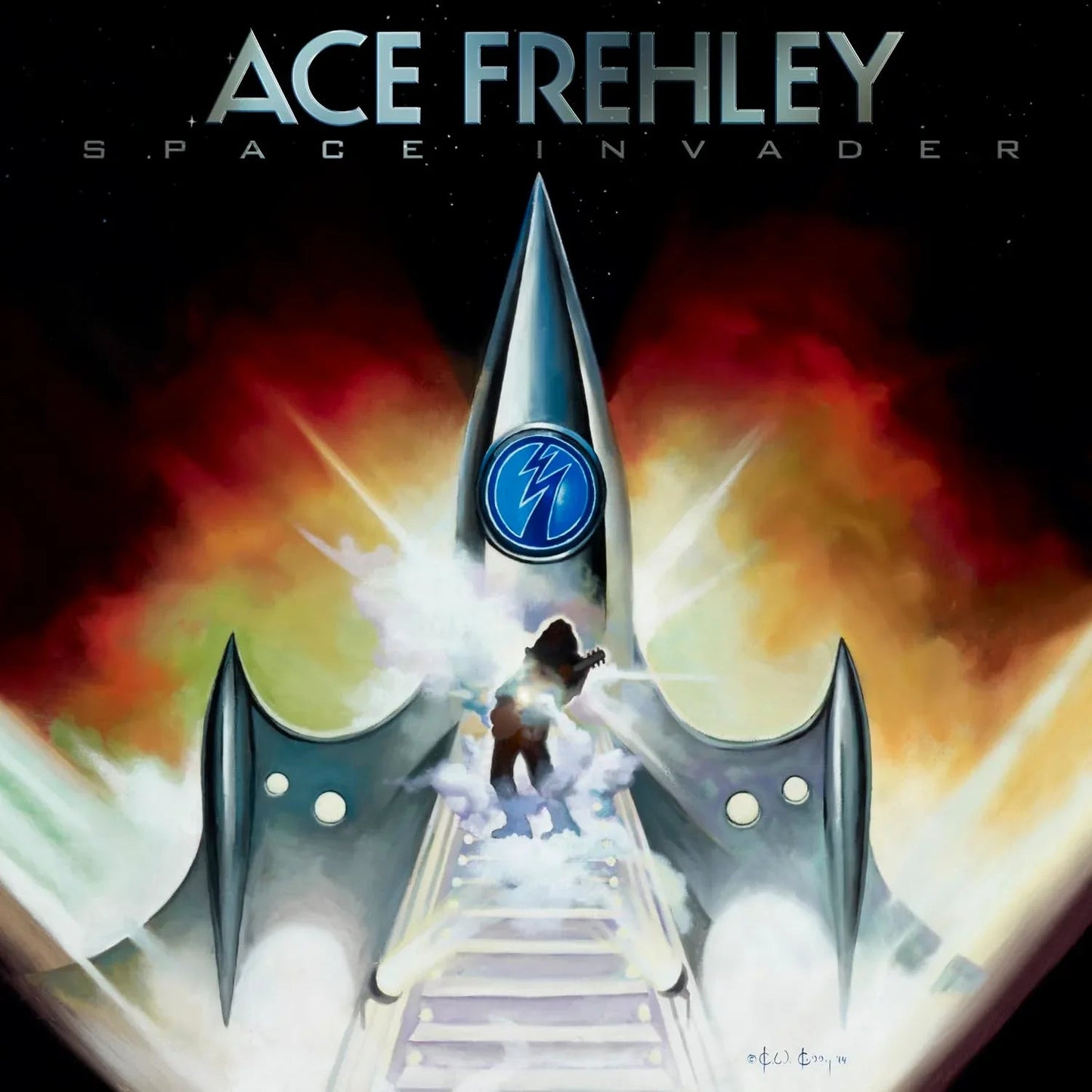 Ace Frehley - Space Invader (Limited Edition, Clear & Tangerine Vinyl) (2 LP) - Joco Records
