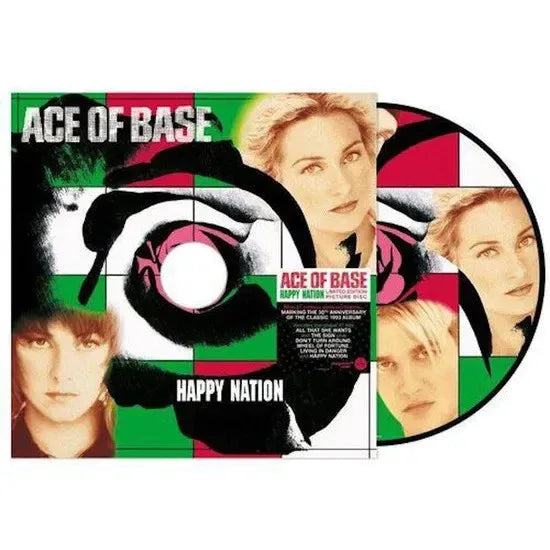 Ace of Base - Happy Nation (Limited Edition Import, Picture Disc Vinyl) (LP) - Joco Records