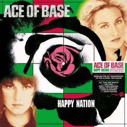 Ace of Base - Happy Nation (Limited Edition Import, Picture Disc Vinyl) (LP) - Joco Records