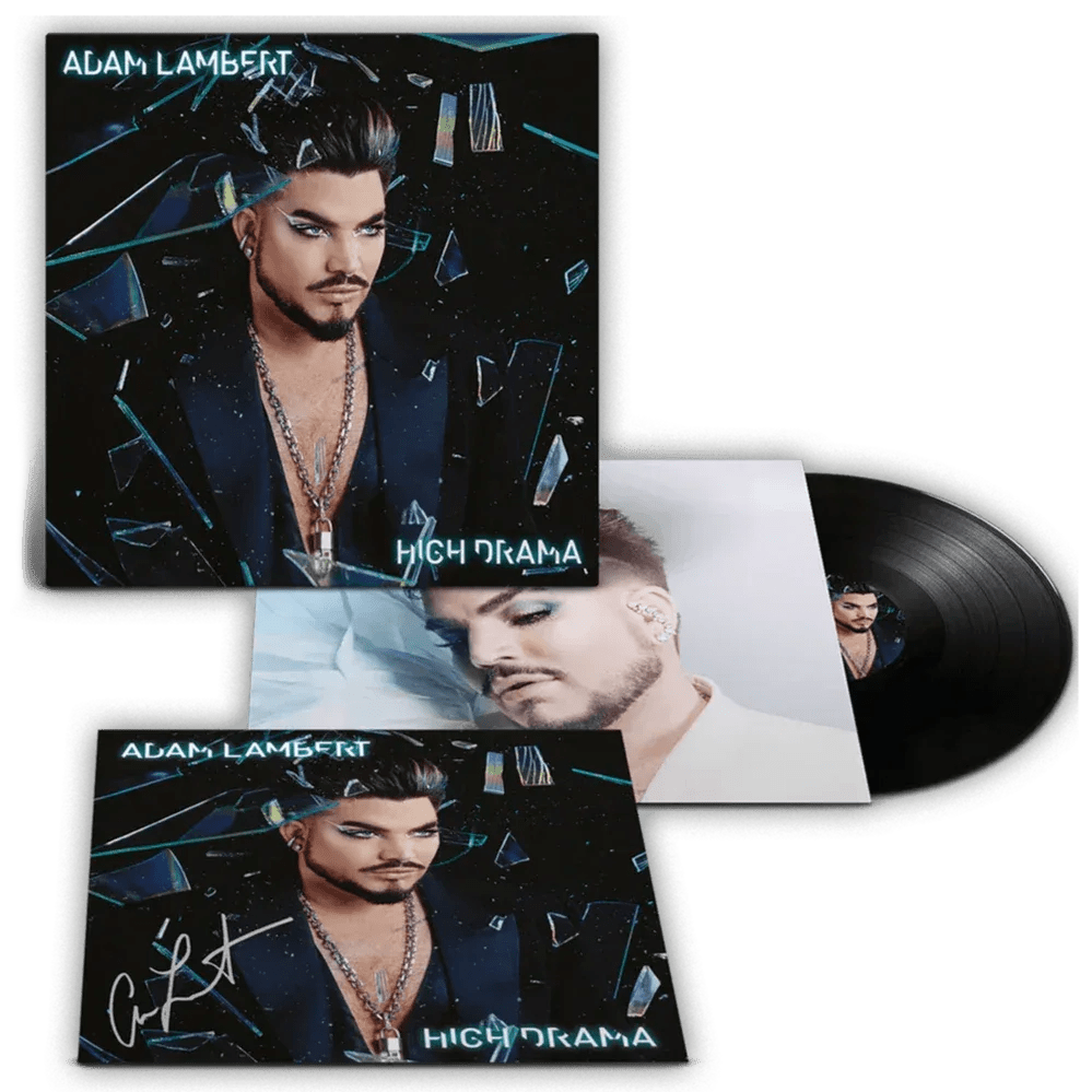 Adam Lambert - High Drama (Autographed) (LP) - Joco Records