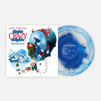 Adam Sandler - Eight Crazy Nights (Original Motion Picture Soundtrack) (Limited Edition, "Blue-In-Whitey" Color Vinyl) (Vinyl) - Joco Records