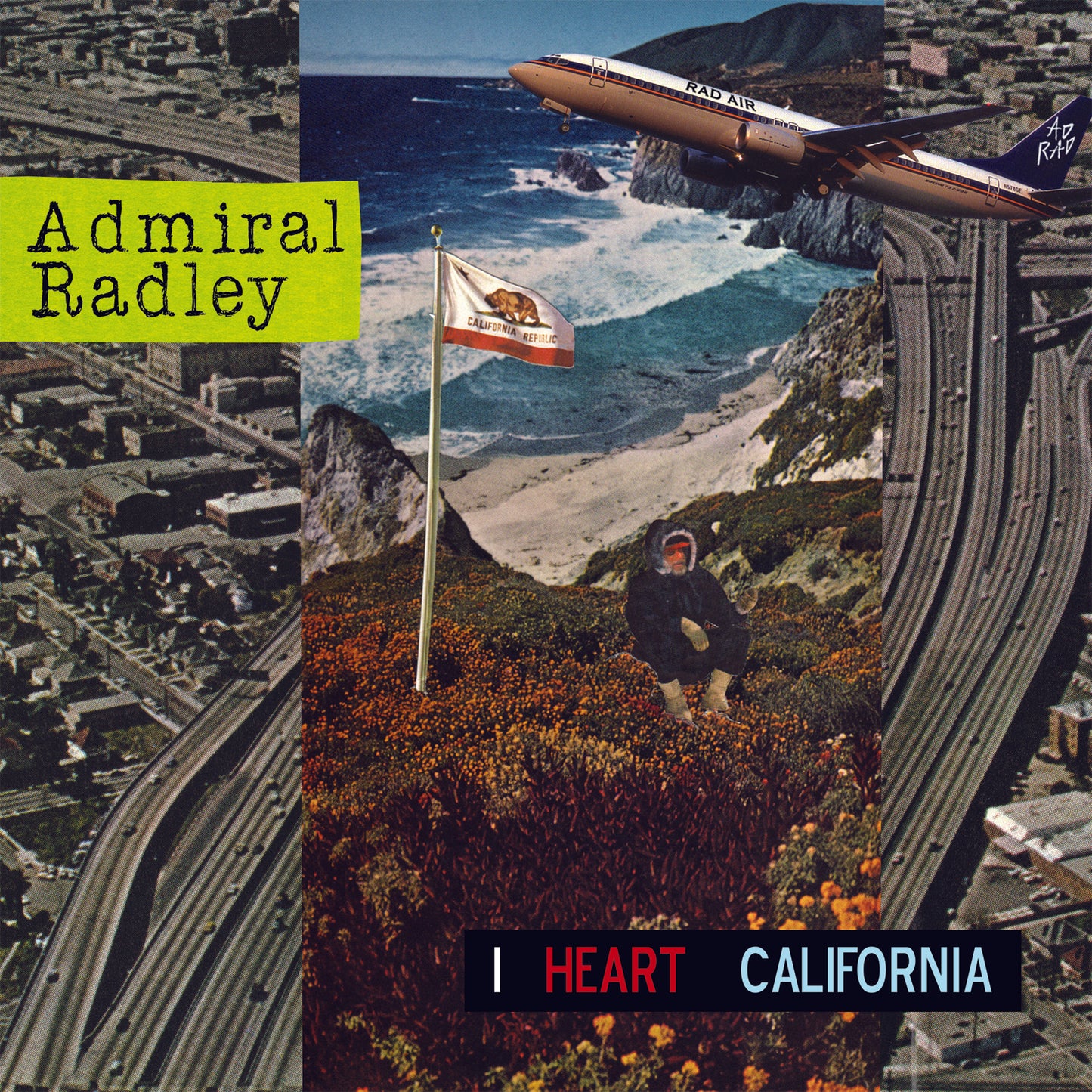 Admiral Radley - I Heart California LP