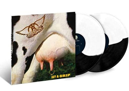 Aerosmith - Get a Grip (Limited Edition, Black & White Split Color Vinyl) (2 LP) - Joco Records