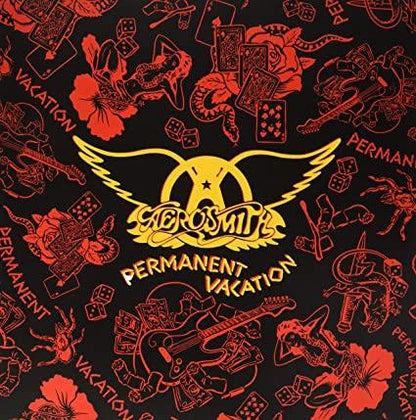Aerosmith - Permanent Vacation (Limited Edition, 180 Gram, Red & Black Marble Vinyl) - Joco Records